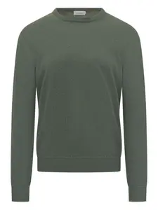 Свитер с круглым вырезом Malo, зеленый
