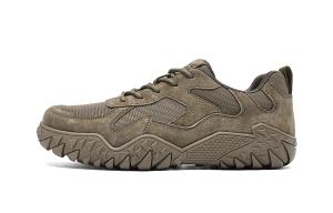 HLA Коричневые рабочие ботинки мужские низкие, цвет Brown