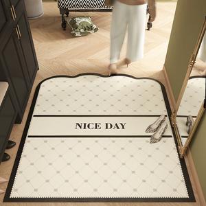 Dajiang Ковер 120х180 см из ПВХ для прихожей, моющийся, устойчивый к грязи, решетчатый вертикальный