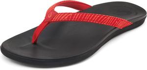 Женские пляжные сандалии OLUKAI Ho'opio Hau, быстросохнущие шлепанцы, водостойкая замшевая подкладка и подошвы с влажным сцеплением, мягкая комфортная посадка и поддержка свода стопы, Lehua/Lehua