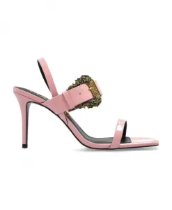 Сандалии на каблуках Versace Jeans Couture, розовый