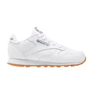 Кроссовки Reebok Classic Leather Little Kid, белый