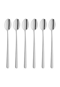 Набор ложек для латте макиато, 6 предметов, полированные Zwilling, серебро