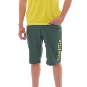 Шорты спортивные Skratta, цвет dunkelgrün/säuregelb