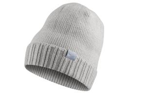 Унисекс серая вязаная шапка Nike