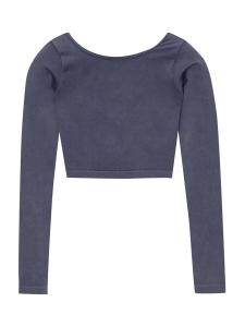 Рубашка Pull&Bear, темно-синий