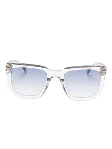 Солнцезащитные очки в квадратной оправе DB 7118/S Eyewear by David Beckham, белый