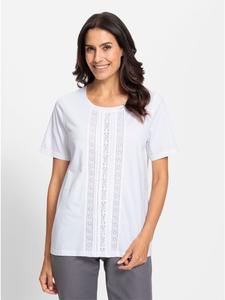 Рубашка с короткими рукавами белого цвета WITT WEIDEN