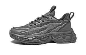 HLA Мужские серые кроссовки лоу-топ с массивной подошвой, цвет Gray