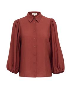 Блуза SOAKED IN LUXURY Leodora Stefani, Auburn