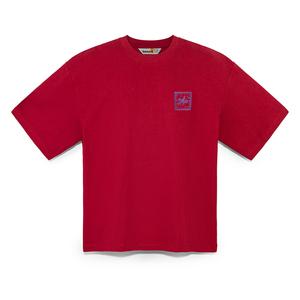 Timberland Футболка мужская Winery Red с круглым вырезом, умеренная посадка