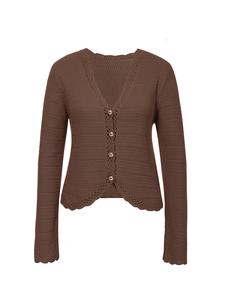 Imily Bela Вязаный кардиган в коричневом цвете