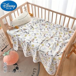 Disney Одеяло 70x90 см, хлопок и шелк, двухслойное, цвет Little Chick