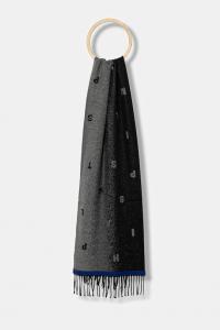 Шерстяной шарф Paul Smith, черный