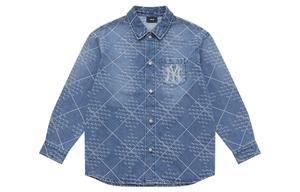 Рубашка Unisex Standard MONOGRAM Collection New York Yankees 25FW MLB, синий