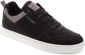 Мужские кеды DOCKERS Landon из синтетической кожи с шнуровкой, черный