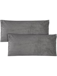Aspero Подушка 'Mendoza' в темно-сером цвете