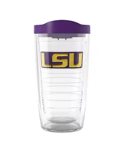 Стакан с эмблемой Lsu Tigers на 16 унций Tervis Tumbler, clear