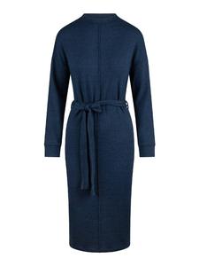 Платье темно-синего меланжевого цвета Linga Dore