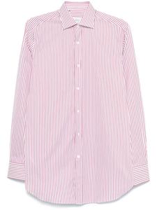Рубашка в полоску Brioni, белый