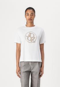 Футболка с принтом TASHI JOOP!, кремовый