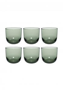 Стаканы для воды Like By Villeroy & Boch, 280 мл, 6 штук, зеленый