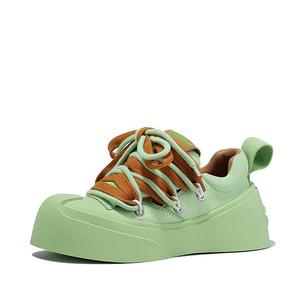 Кеды BELLALILY Skateboard Shoes Women's Low-Top, белый