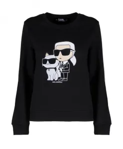 Свитшот Ikonik 2.0 для пары Karl Lagerfeld, черный