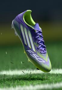 Кроссовки Adidas Performance F50 LEAGUE FIRM GROUND FOOTBALL BOOTS, Purple Rush/Footwear White/Lucid Lemon/Purple