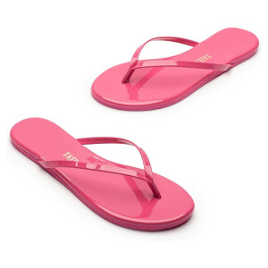 Сандалии TKEES Lily Patent Solids, цвет Hot Pink