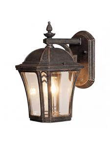 Licht-Erlebnisse Уличный настенный светильник (Ш)15,7 x (В)26,5 см, цвет античный коричневый