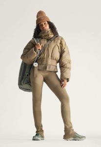 Леггинсы Adidas by Stella McCartney Leggings, Brown Moss Umber/Brown