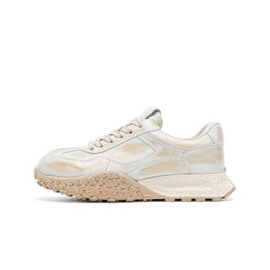 EBLAN Женские низкие повседневные туфли золотые, цвет Gold