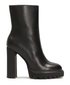 Минималистичные ботинки на платформе на высоком каблуке Kazar, черный