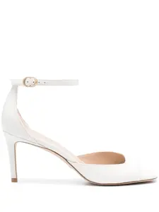 Босоножки на каблуке Stuart Weitzman, белый