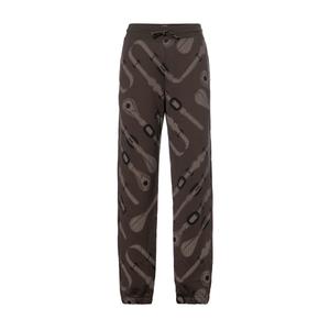 Вязаные спортивные штаны женские разноцветные HERMES, мультиколор