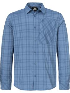 Schöffel Рубашка на пуговицах 'Fraris' комфортного кроя в синем цвете