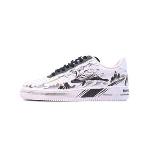 Nike Кроссовки Air Force 1 унисекс низкие черные