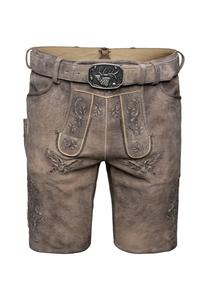 Кожаные брюки Spieth & Wensky, темно-коричневый