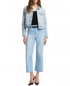 Классическая женская джинсовая куртка-бомбер 7 For All Mankind, Nador