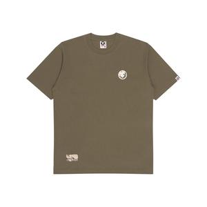 Мужская футболка Aape, Армейский зеленый KHE