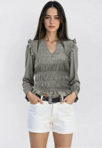 Блуза Mango Kids TEEN, Green