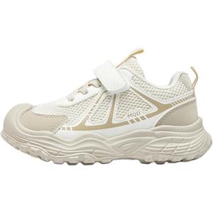 Нескользящие, износостойкие, дышащие низкие повседневные кроссовки для детей MQD, бежевый