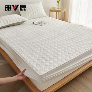 Yalu Простыня на резинке 180х200 см, антибактериальная, стеганая, с полным покрытием и эффектом non-slip