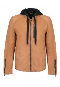 Кожаная куртка BEACH TOWN-FN SB Freaky Nation, коричневый