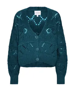 Кардиган Riley из свободного хлопка Americandreams, синий