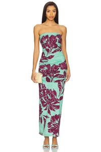 Платье вязаное кружевное Marlo Afrm, aqua tropical