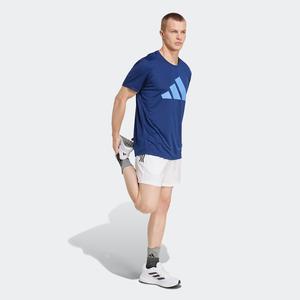 Футболка Performance ADIDAS PERFORMANCE Run It, Gentian/Light Blue