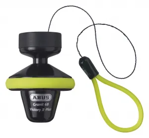 Дисковый замок Granit Victory 68 Roll Up ABUS, желтый