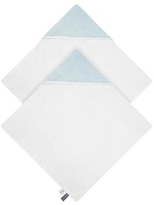 Халат Aspero, светло-голубой/белый